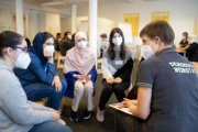 Zeitzeugen Workshop mit SchülerInnen des BRG Lessinggasse, 8, 1020 Wien - Gruppenarbeit