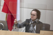 Bundesratspräsidentin Christine Schwarz-Fuchs (ÖVP) eröffnet die Sitzung