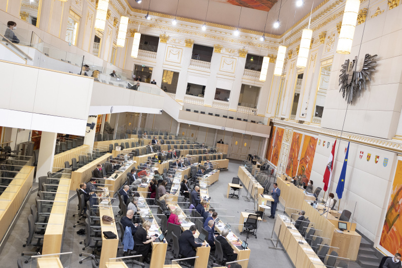 Blick Richtung SitzungsteilnehmerInnen