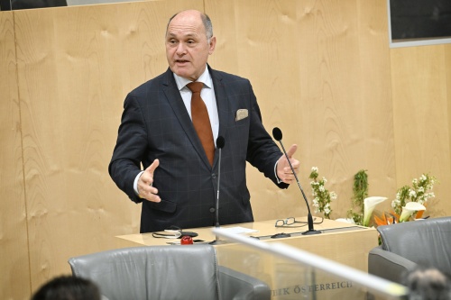Abschlussworte durch Nationalratspräsident Wolfgang Sobotka (ÖVP)