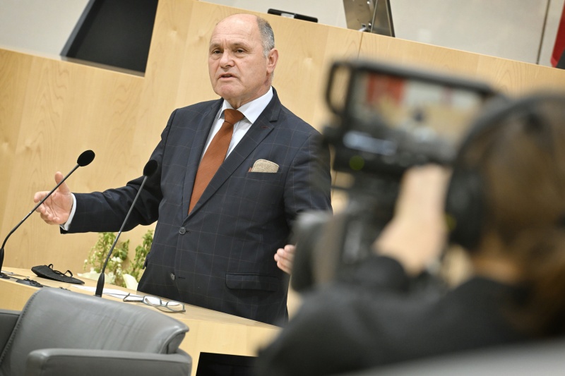 Abschlussworte durch Nationalratspräsident Wolfgang Sobotka (ÖVP)