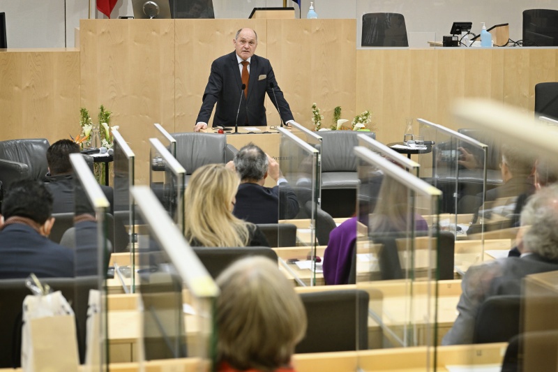 Abschlussworte durch Nationalratspräsident Wolfgang Sobotka (ÖVP)