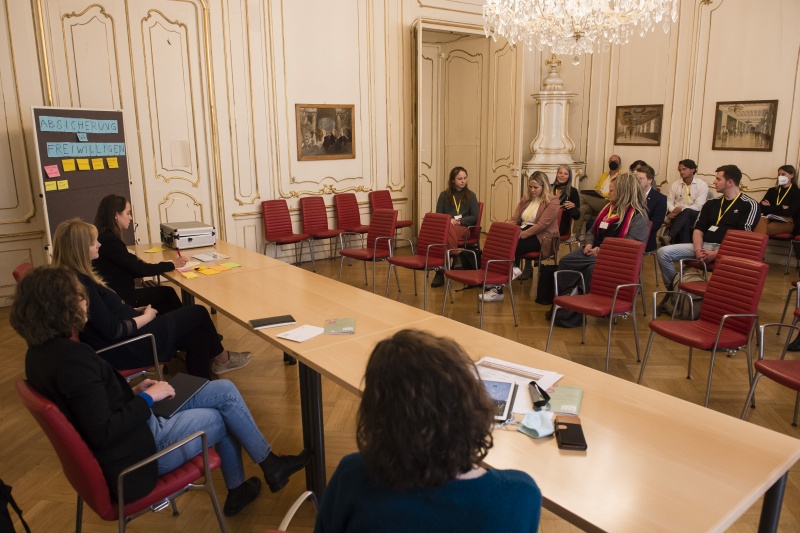 Workshop 2: Absicherung der Freiwilligen. Blick Richtung VeranstaltungsteilnehmerInnen