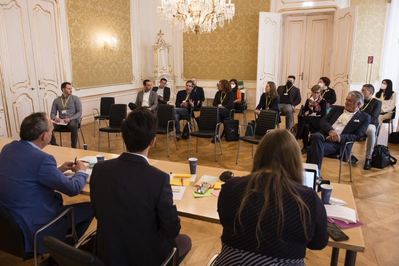 Workshop 1: Gütesiegel für Firmen. Blick Richtung VeranstaltungsteilnehmerInnen