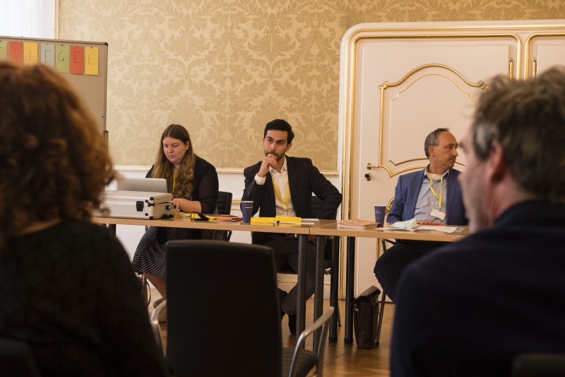 Workshop 1: Gütesiegel für Firmen. Blick Richtung VeranstaltungsteilnehmerInnen