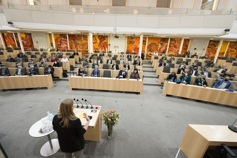 Blick Richtung VeranstaltungsteilnehmerInnen