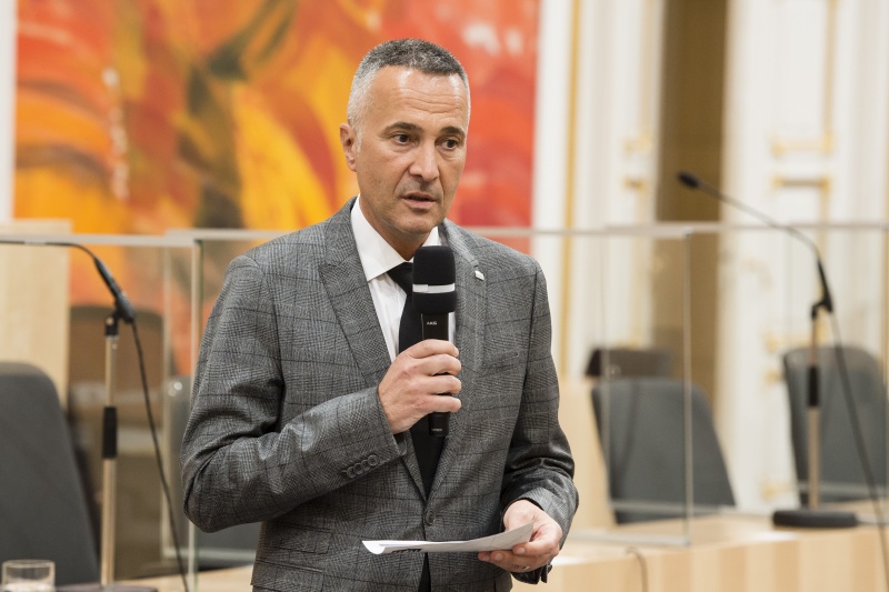 Moderation durch Dienstleiter Kommunikation Karl-Heinz Grundböck