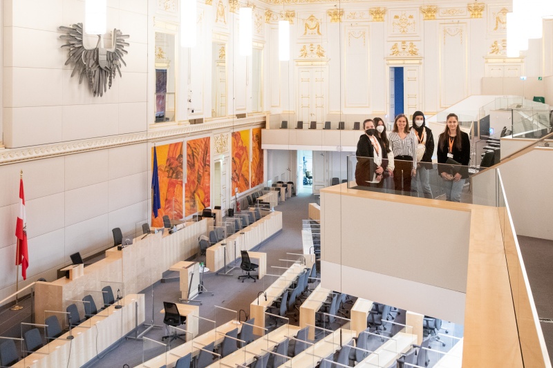 Führung durch das Parlament Ausweichquartier in der Hofburg
