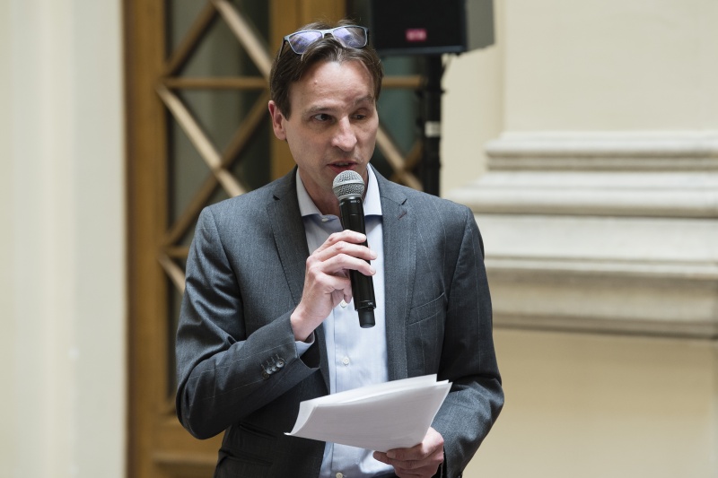 Moderator Walter Hämmerle