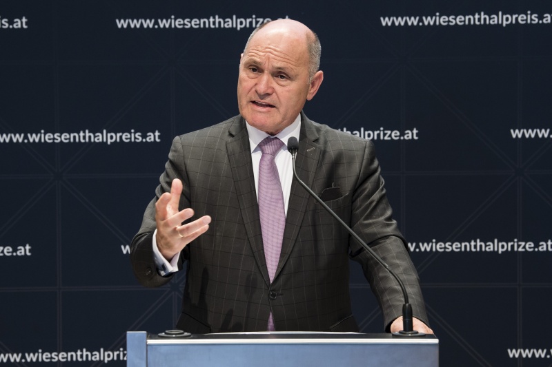 Am Podium: Nationalratspräsident Wolfgang Sobotka (ÖVP)