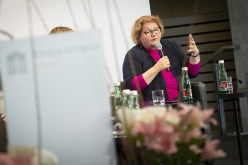 Vizepräsidentin des Österreichischen Gewerkschaftsbundes und Bundesrätin Korinna Schumann (SPÖ)