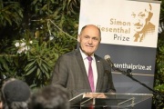 Verleihung Simon Wiesenthal-Preis an Zvi Nigal, Nationalratspräsident Wolfgang Sobotka (ÖVP) bei seiner Rede
