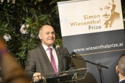 Verleihung Simon Wiesenthal-Preis an Zvi Nigal, Nationalratspräsident Wolfgang Sobotka (ÖVP) bei seiner Rede