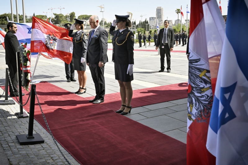 Besuch der Knesset und Treffen mit dem Sprecher der Knesset Mickey Levy