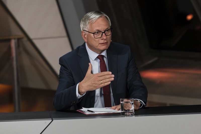 Am Podium: Nationalratsabgeordneter Alois Stöger (SPÖ)