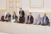 Besuch der 156. Nationalratssitzung. Ukrainische Delegation unter Vorsitz von Mariia Mezentseva - MP of Ukraine, Chairperson of Ukrainian Delegation to the PACE (2. von links)