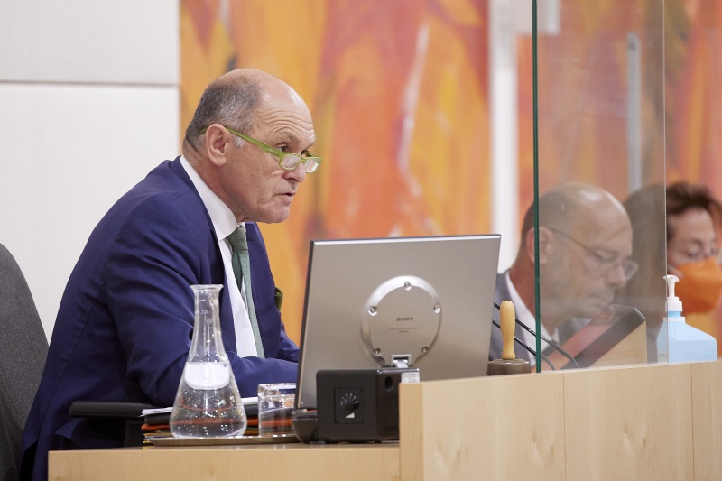 Nationalratspräsident Wolfgang Sobotka (ÖVP) am Präsidium