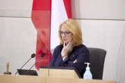 Zweite Nationalratspräsidentin Doris Bures (SPÖ) am Präsidium