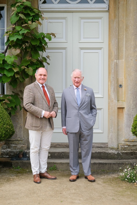 von links: Nationalratspräsident Wolfgang Sobotka (ÖVP), HRH Charles, Prince of Wales