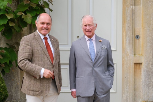 von links: Nationalratspräsident Wolfgang Sobotka (ÖVP), HRH Charles, Prince of Wales