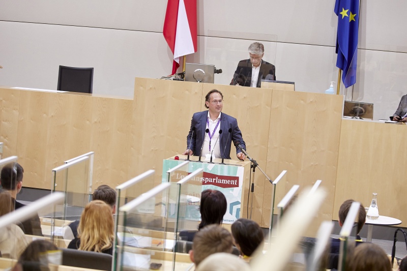 Schlussworte von Nationalratsabgeordneter Andreas Minnich (ÖVP)