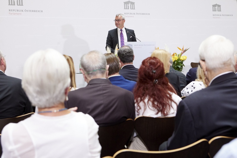 Einleitende Worte durch Dritter Nationalratspräsident Norbert Hofer (FPÖ)