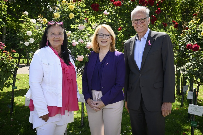 Von links: Doris Kiefhaber, Zweite Nationalratspräsidentin Doris Bures (SPÖ), Paul Sevelda