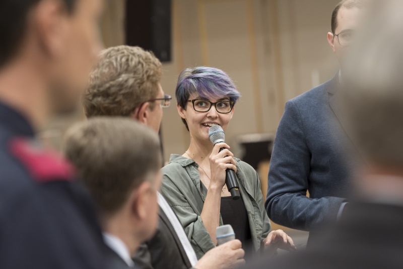 Gesprächsrunde der Volksanwälte mit "Zukunftsträgern" von Schulen für Justizwache, Polizei und Krankenpflegepersonal.