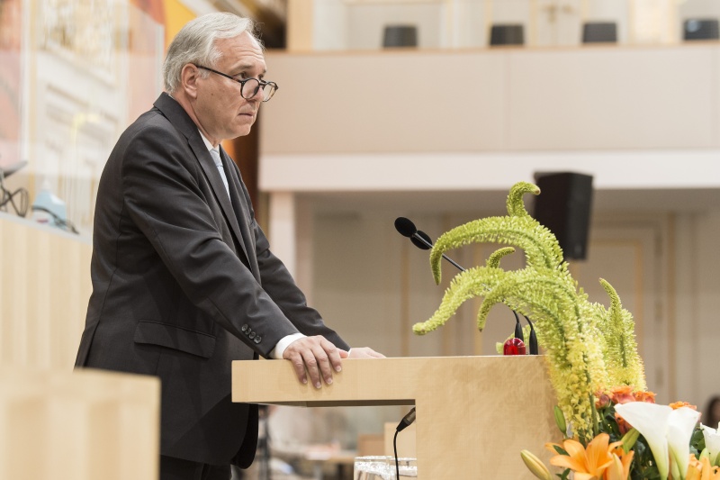 Am Rednerpult: Volksanwalt Walter Rosenkranz