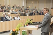Am Rednerpult: Volksanwalt Bernhard Achitz
