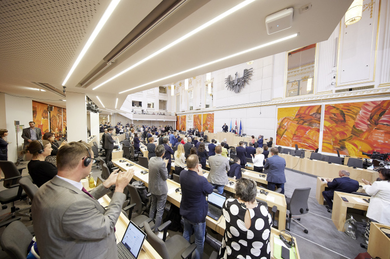 Parlamentspräsident der Ukraine Ruslan Stefantschuk