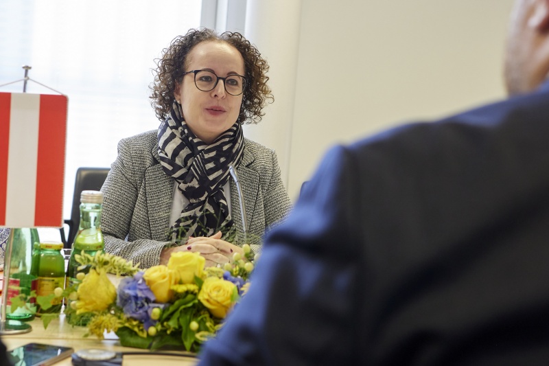 Aussprache. Bundesratspräsidentin Christine Schwarz-Fuchs (ÖVP)