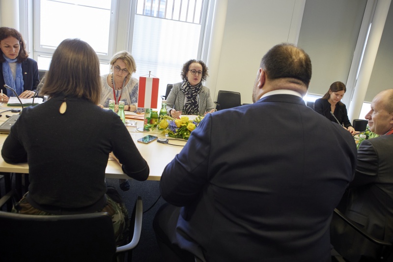 Aussprache. Bundesratspräsidentin Christine Schwarz-Fuchs (ÖVP)