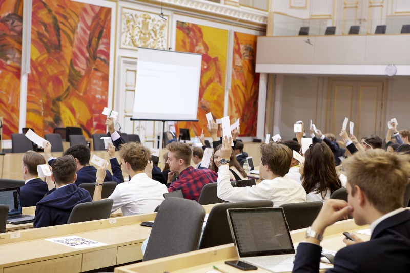 Abstimmung im Plenum