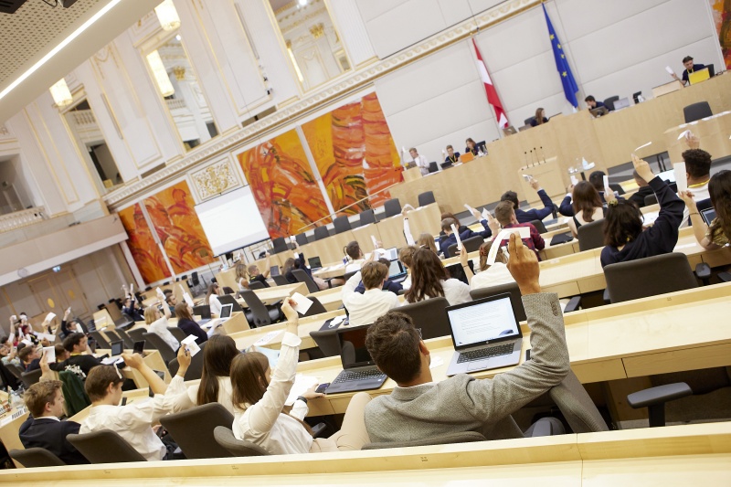 Abstimmung im Plenum