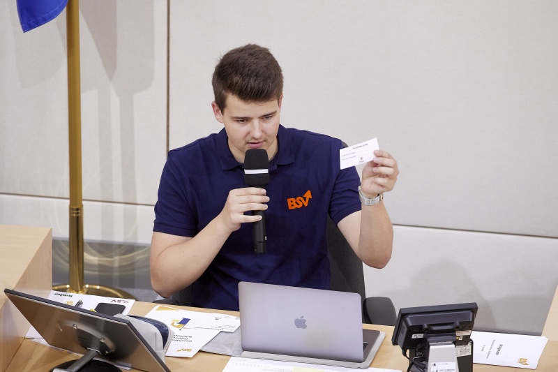 Blick auf das Präsidium