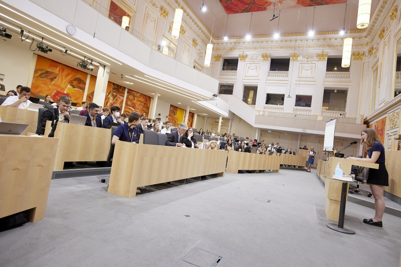 Begrüßungsworte von Bundesschulsprecherin Susanna Öllinger