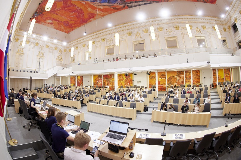 Abstimmung im Plenum