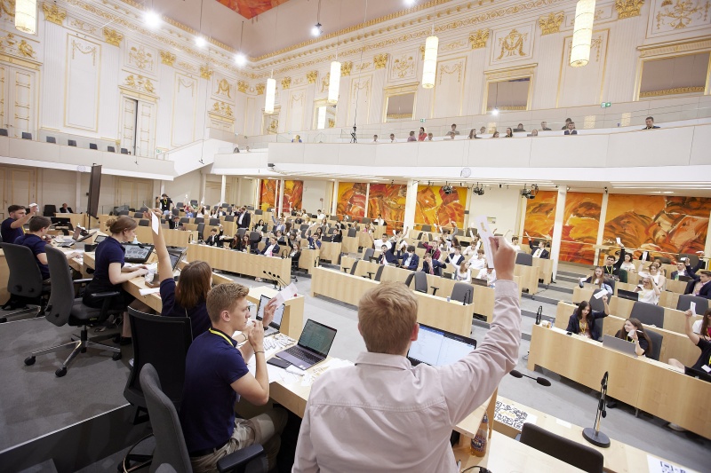 Abstimmung im Plenum