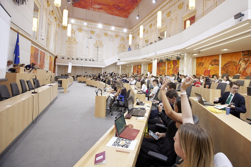 Abstimmung im Plenum