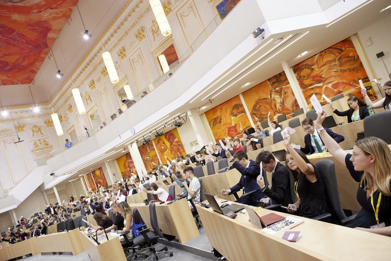 Abstimmung im Plenum