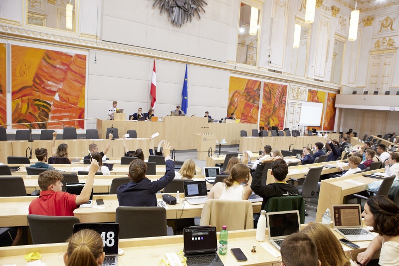 Abstimmung im Plenum