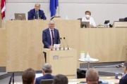 Am Rednerpult Nationalratsabgeordneter Alois Stöger (SPÖ)