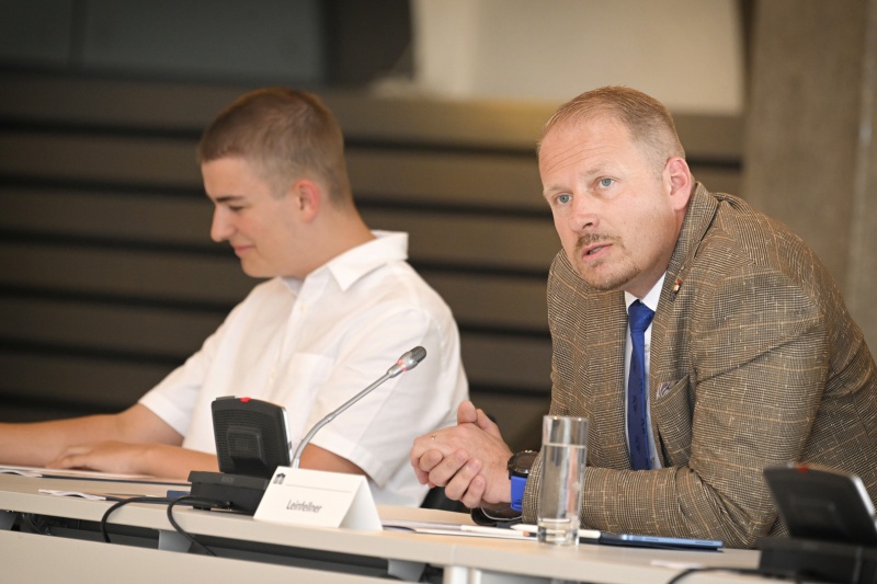 Bundesrat Markus Leinfellner (FPÖ) am Wort