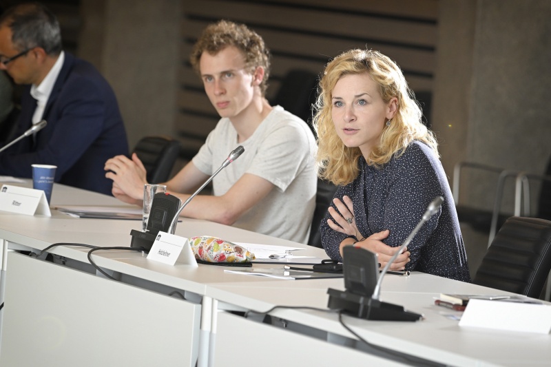 Nationalratsabgeordnete Eva Maria Holzleitner (SPÖ) am Wort