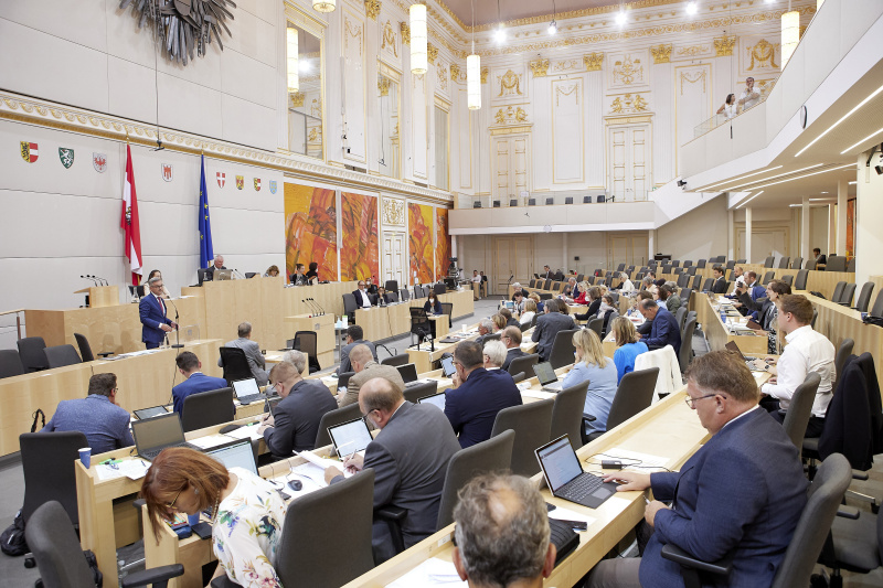 Wortmeldung Finanzminister Magnus Brunner (ÖVP)