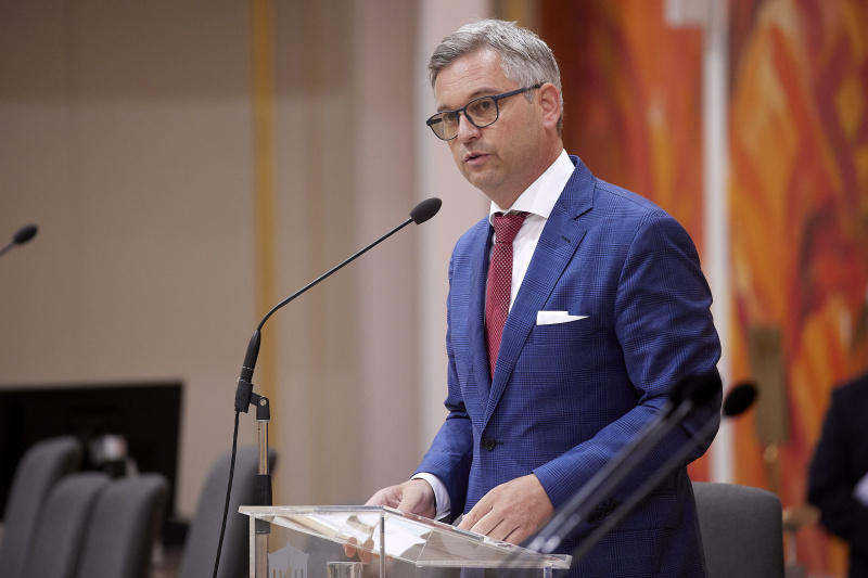 Wortmeldung Finanzminister Magnus Brunner (ÖVP)