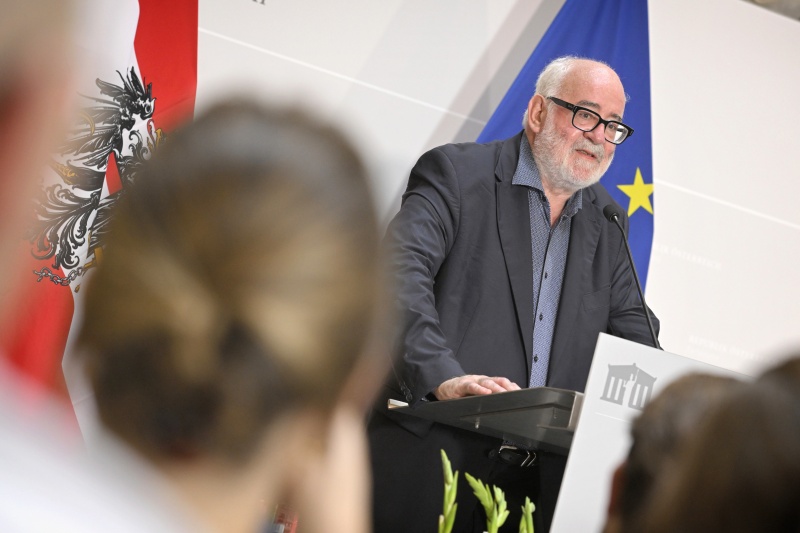 Präsident des Comité International de Mauthausen Guy Dockendorf