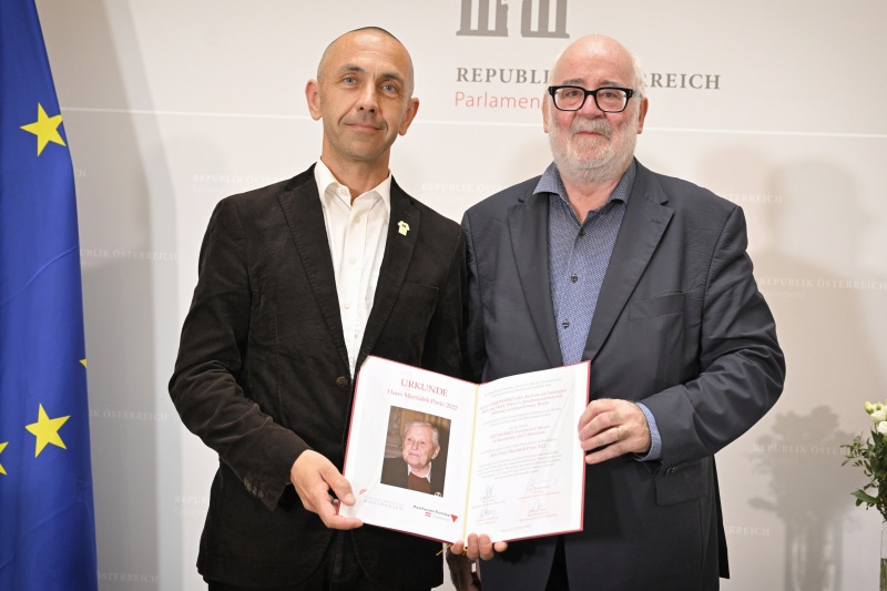 Verleihung Würdigungspreis