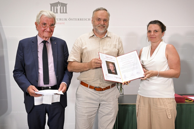 Verleihung Würdigungspreis